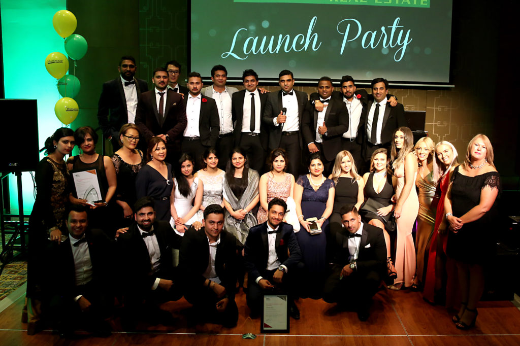 Sunil with his Reliance Real Estate team