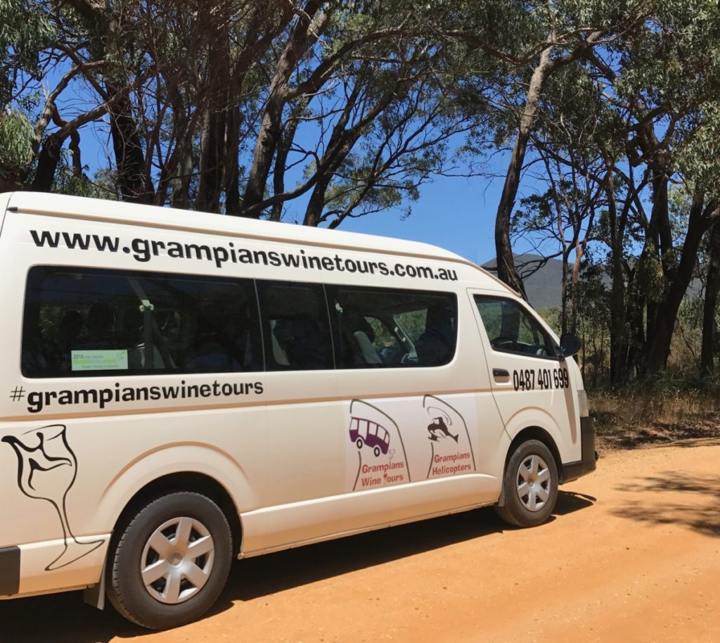 Grampians Wine Tours bus