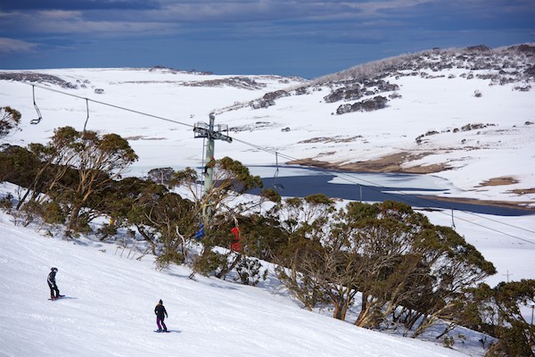 The snow is here to stay at Falls Creek