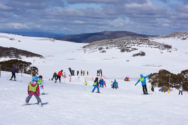 The snow is here to stay at Falls Creek