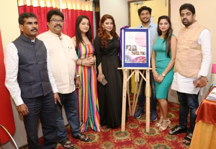 Moses Kurma,Chaitanya Janga,Priyanka Rewri,Payal Ghosh,Hari Leela Prasad,Samayera Khan,PVS VARMA at INDO - ISRAEL CUTURAL FESTIVAL Poster look launched at Andheri (west), Mumbai on 24th August