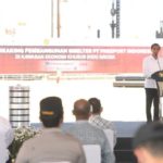 Groundbreaking: President Joko Widodo kicks off construction of the world’s largest copper smelter in JIIPE