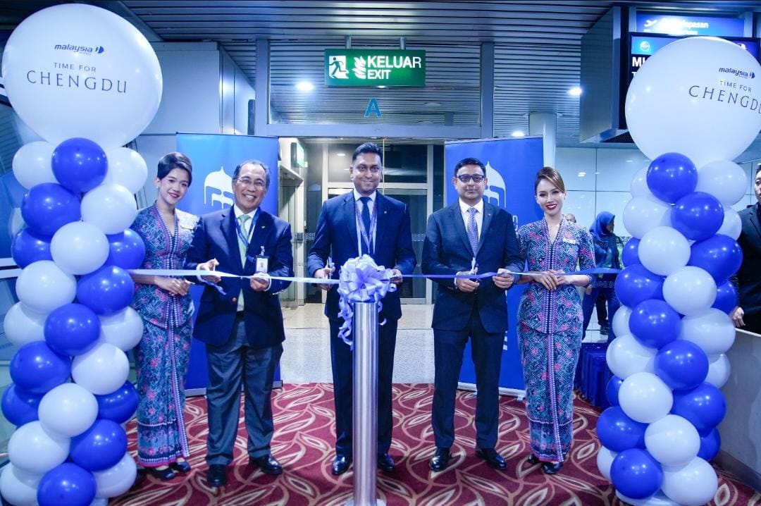 随着中国旅游需求的增加，马来西亚航空重新启动吉隆坡至成都的航班